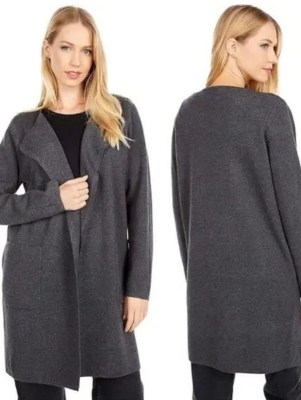 J. Crew Juliette Collared Long Sleeve Sweater Blazer Sz Xs